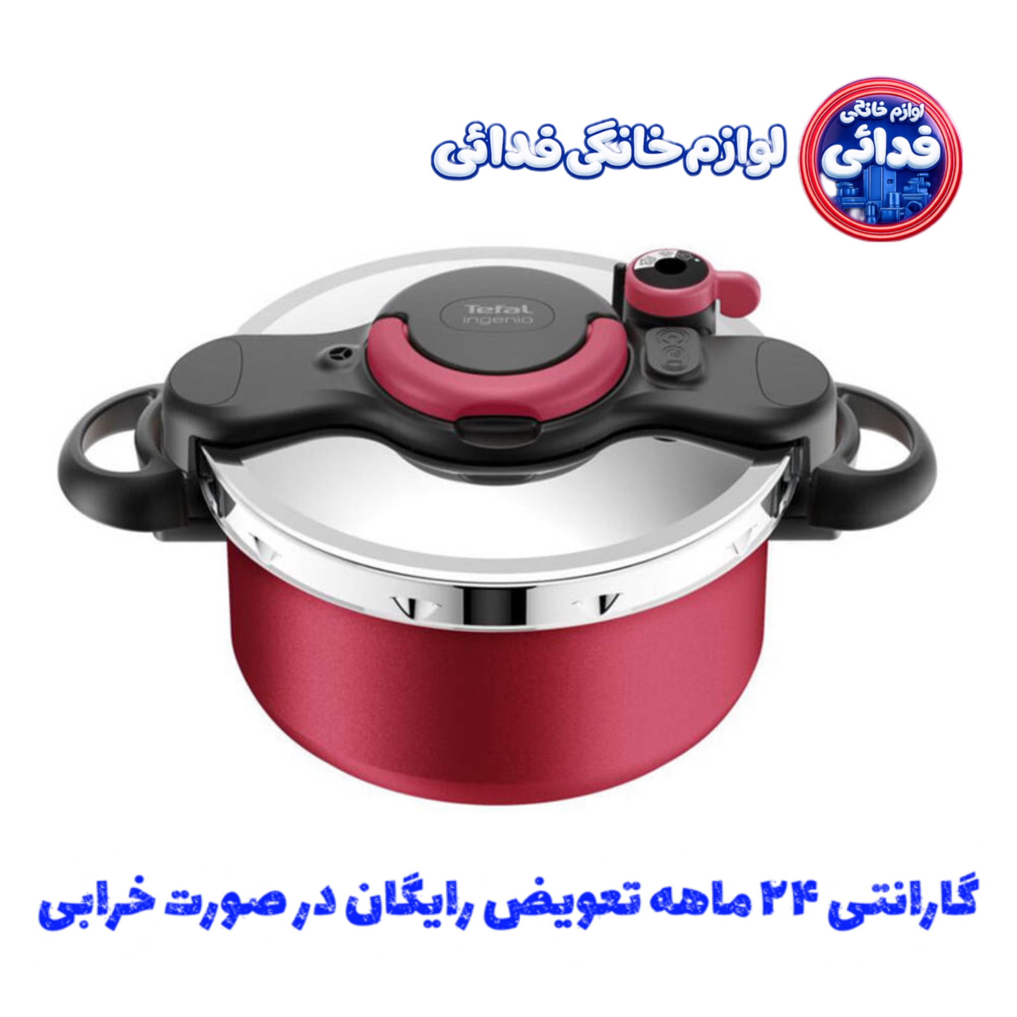 زودپز 4 لیتری تفال مدل Tefal Clipso Ingenio All in One